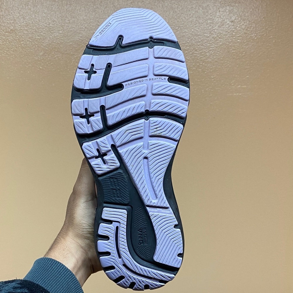 Brooks Adrenaline GTS 23 “Gray Black Purple” Size 10 Medium - Picture 14 of 17
